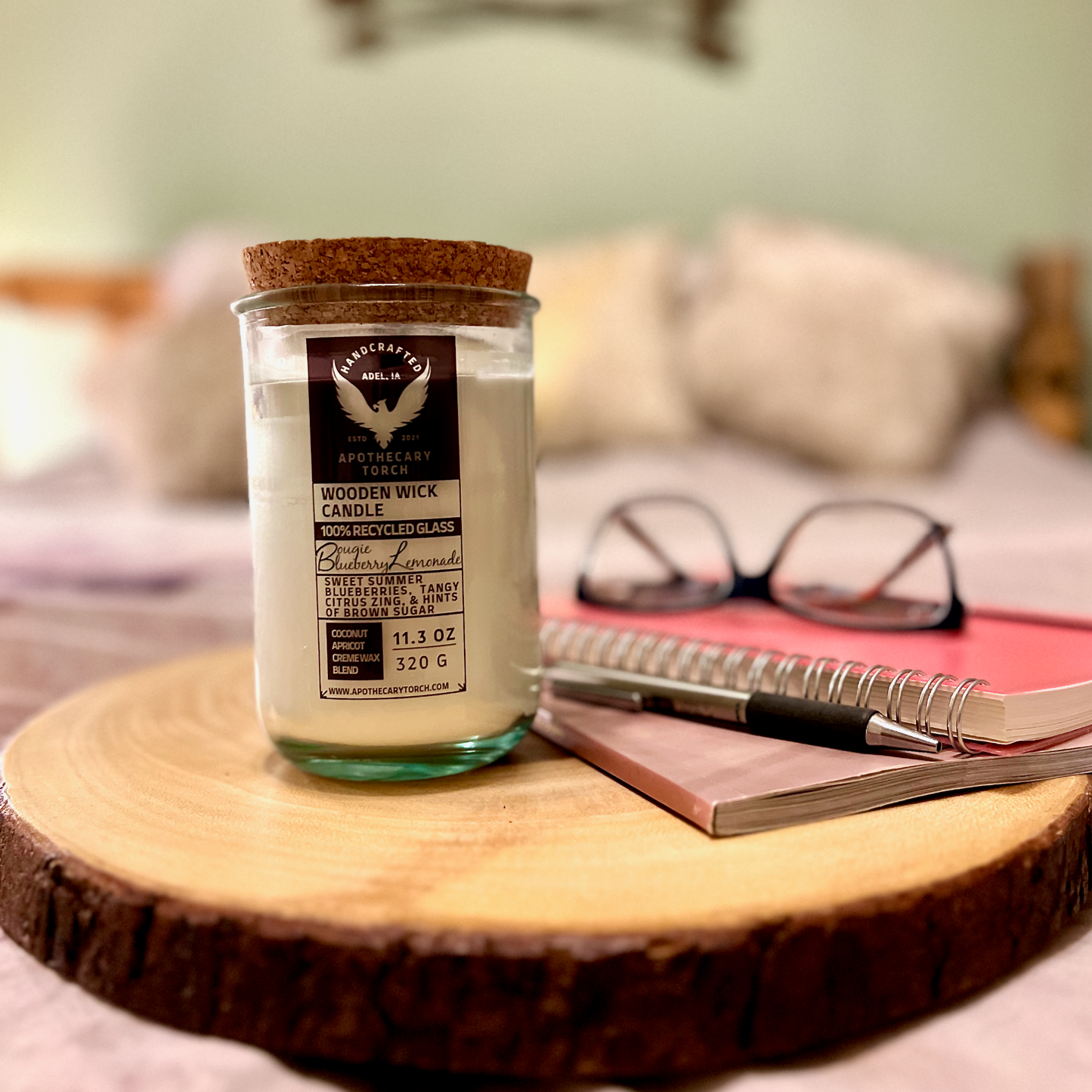 Warm Days Candle | Bougie Blueberry Lemonade 11.3 oz