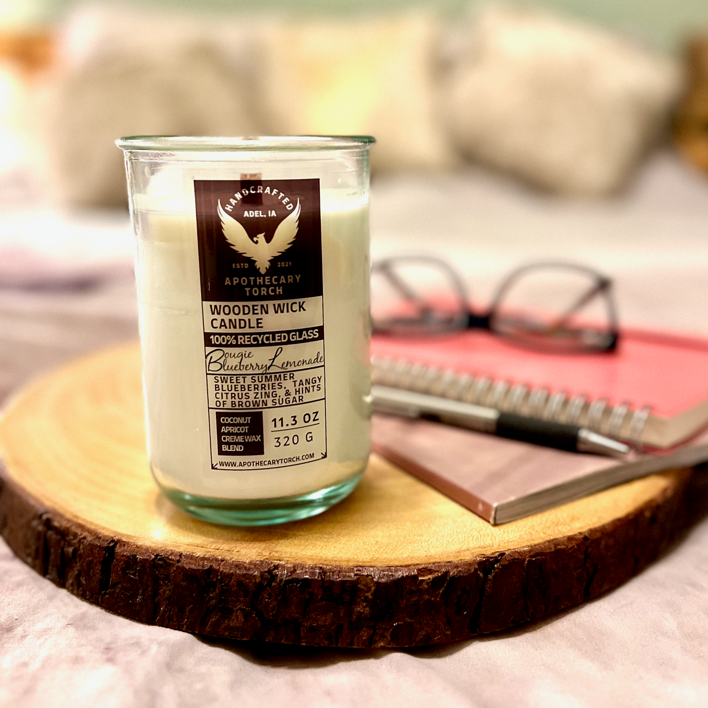 Warm Days Candle | Bougie Blueberry Lemonade 11.3 oz