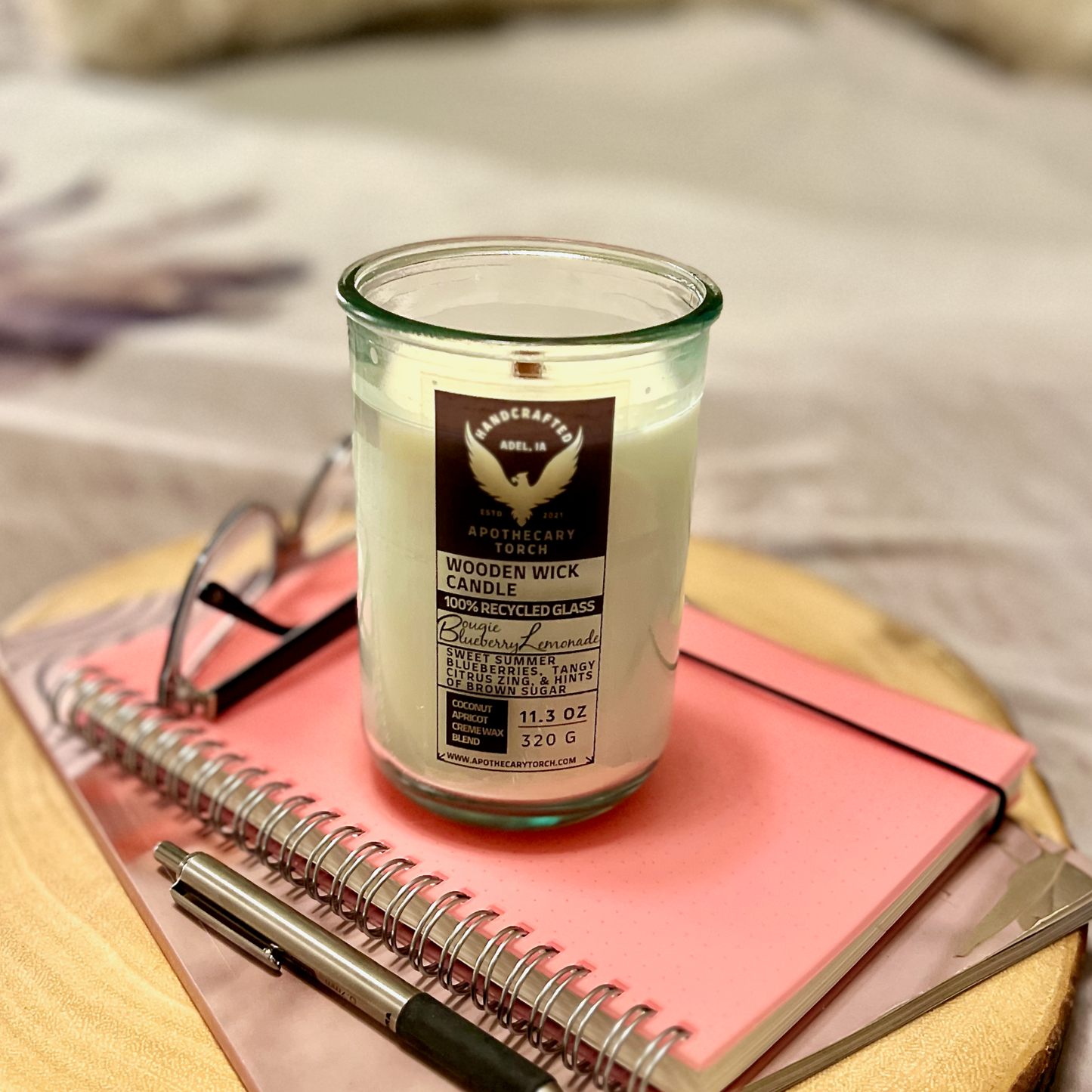 Warm Days Candle | Bougie Blueberry Lemonade 11.3 oz