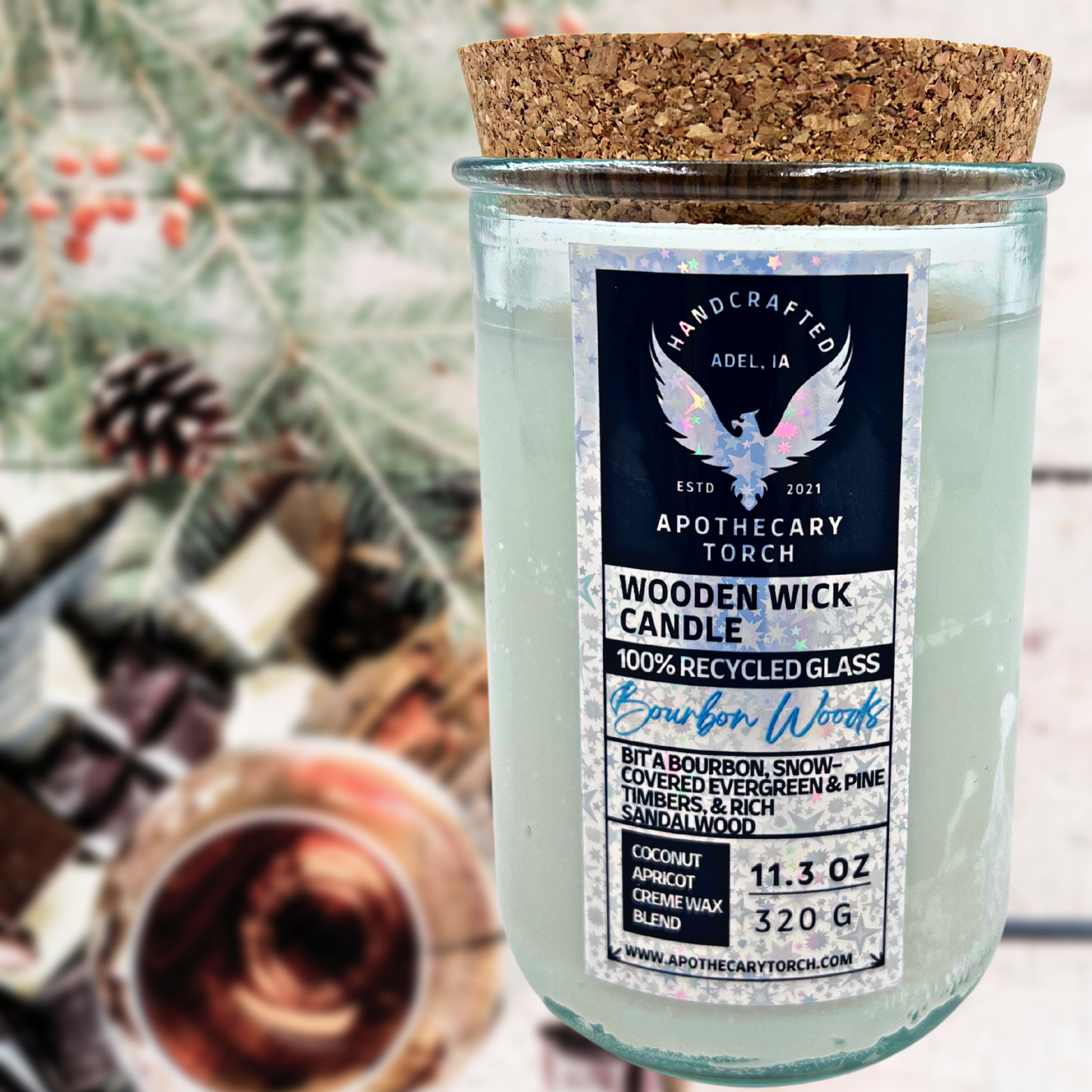 Winter Candle | Bourbon Woods 11.3 oz