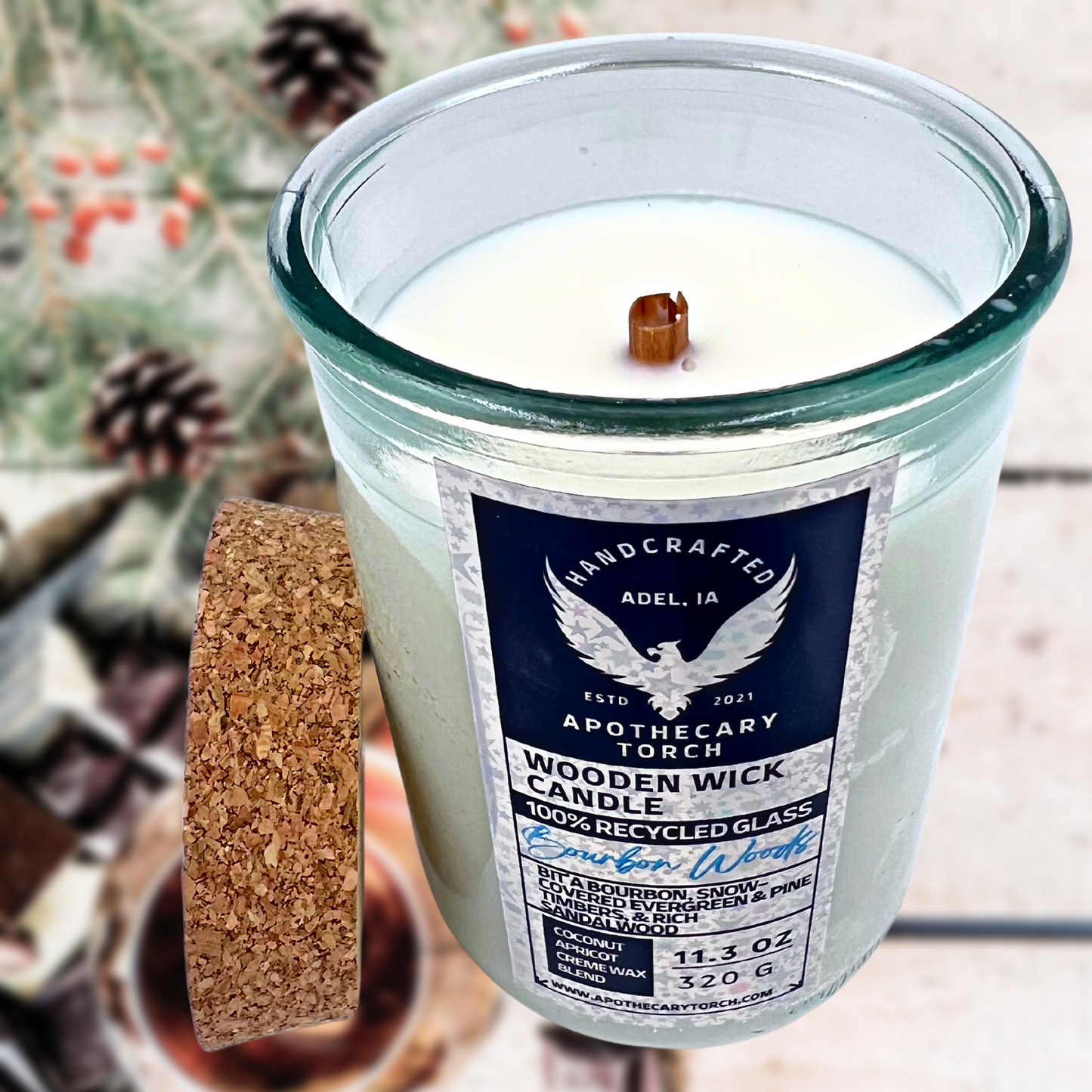 Winter Candle | Bourbon Woods 11.3 oz