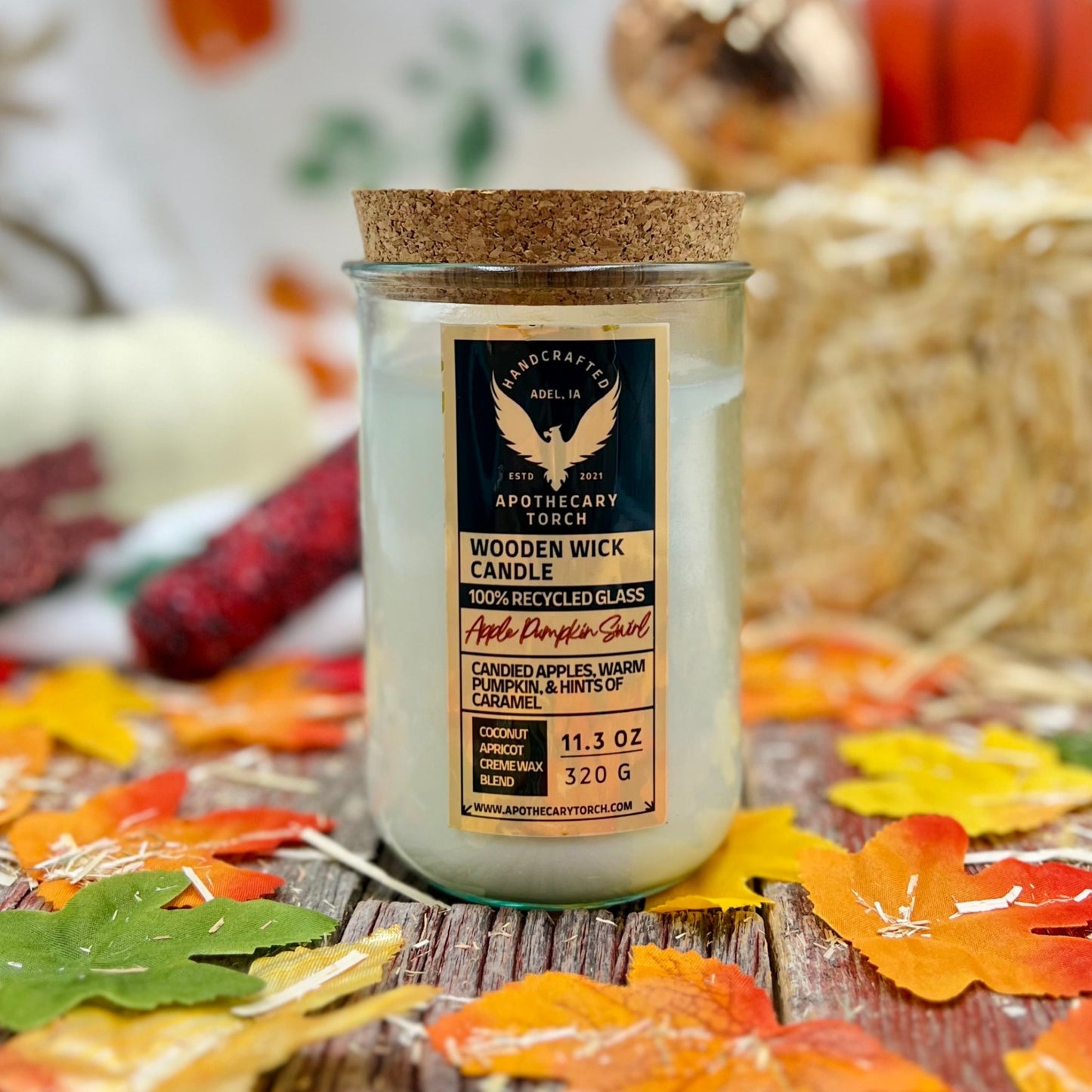 Fall Candle | Apple Pumpkin Swirl | 11.3 oz