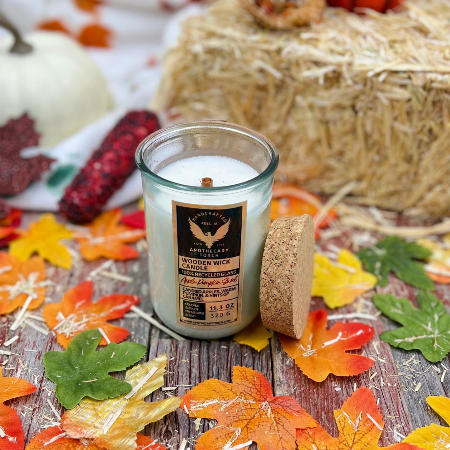 Fall Candle | Apple Pumpkin Swirl | 11.3 oz