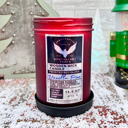 Winter Frosted Candle | Vanilla Pine | 14.6 oz